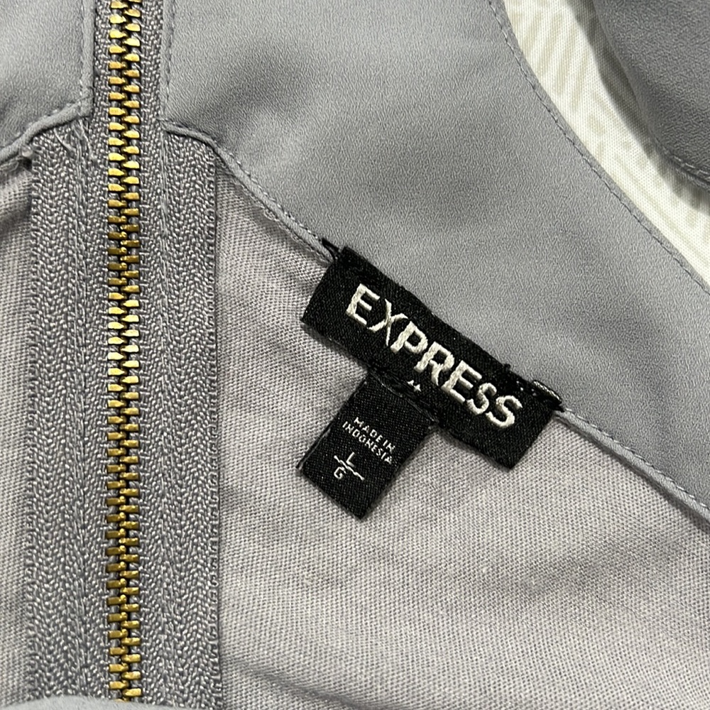 DONATED Express Multicolored Striped Racerback - Picture 9 of 10